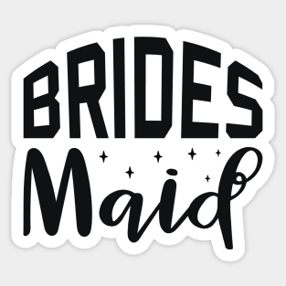 Brides Maid Bachelorette Party Sticker